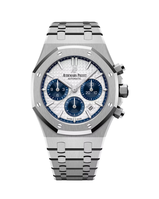 Royal Oak Selfwinding Chronograph 38mm Stainless Steel Silver-Toned Grande Tapisserie 26315ST.OO.1256ST.01