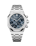 Royal Oak Selfwinding Chronograph 38mm Stainless Steel Bleu Nuit Nuage 50 Grande Tapisserie 26715ST.OO.1356ST.01