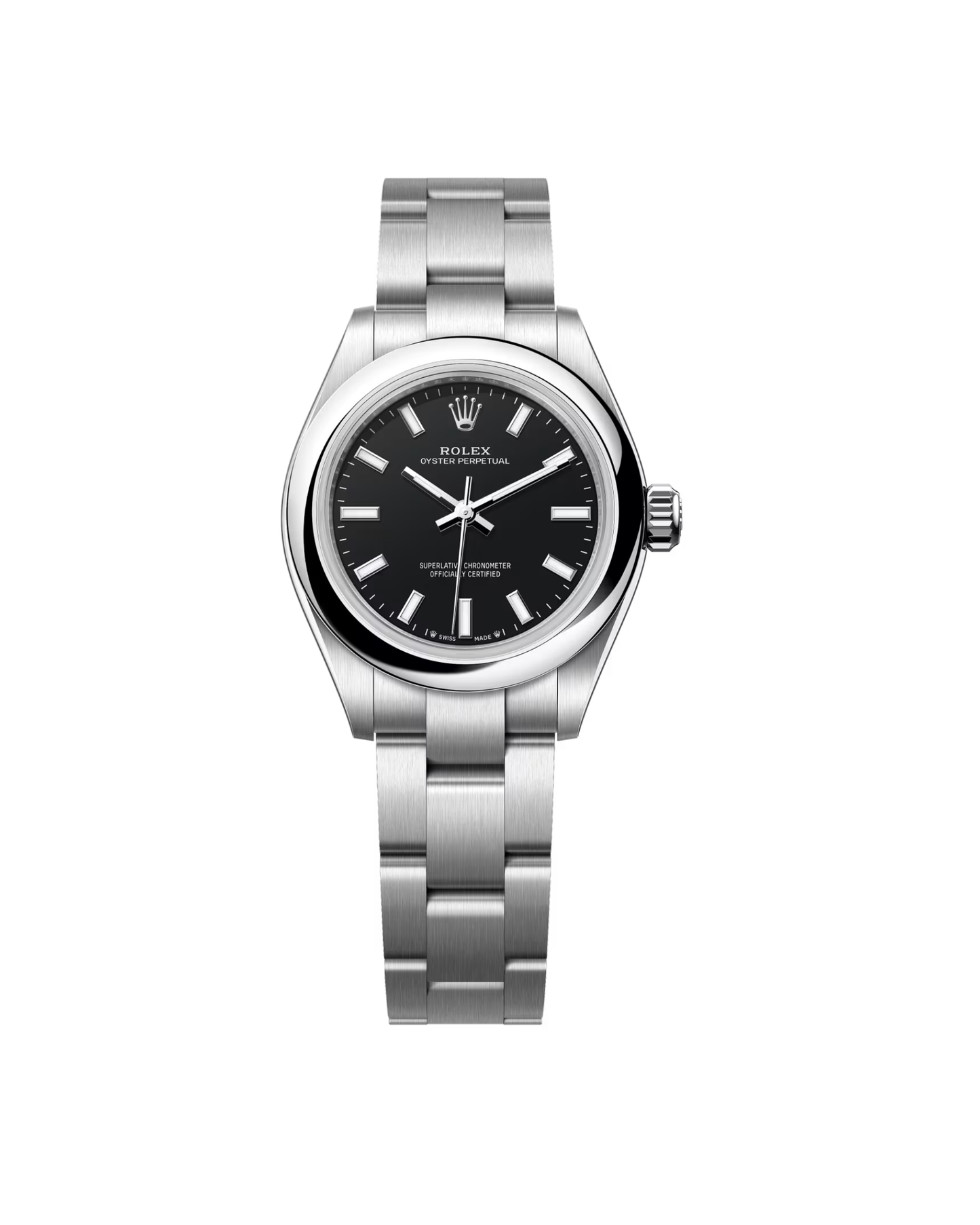 Rolex Oyster Perpetual 28mm Black Dial 276200