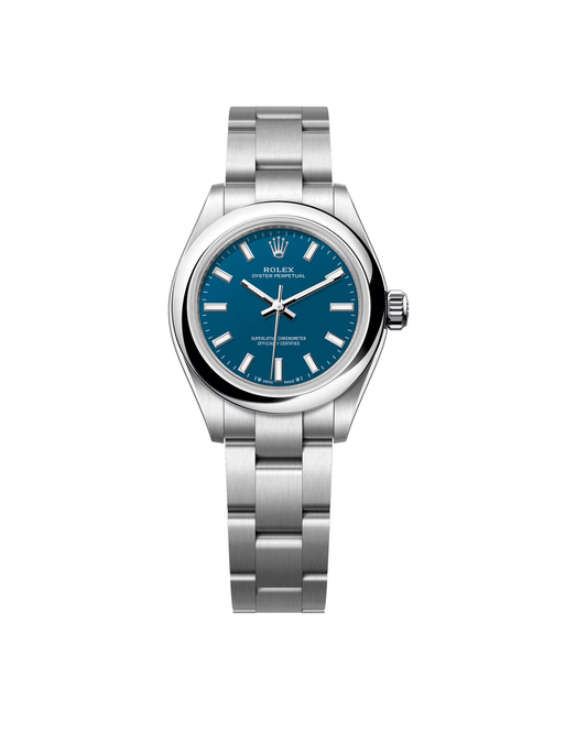 Rolex Oyster Perpetual 28mm Med Blue 276200