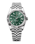 Sky-Dweller White Gold & Stainless Mint Green Jubilee 336934
