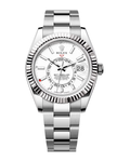 Sky-Dweller White Gold & Stainless White Dial Oyster 336934