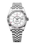Sky-Dweller White Gold & Stainless White Dial Jubilee 336934