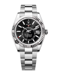Sky-Dweller White Gold & Stainless Bright Black Oyster 336934