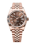 Sky-Dweller Rose Gold Chocolate Dial Jubilee 336935
