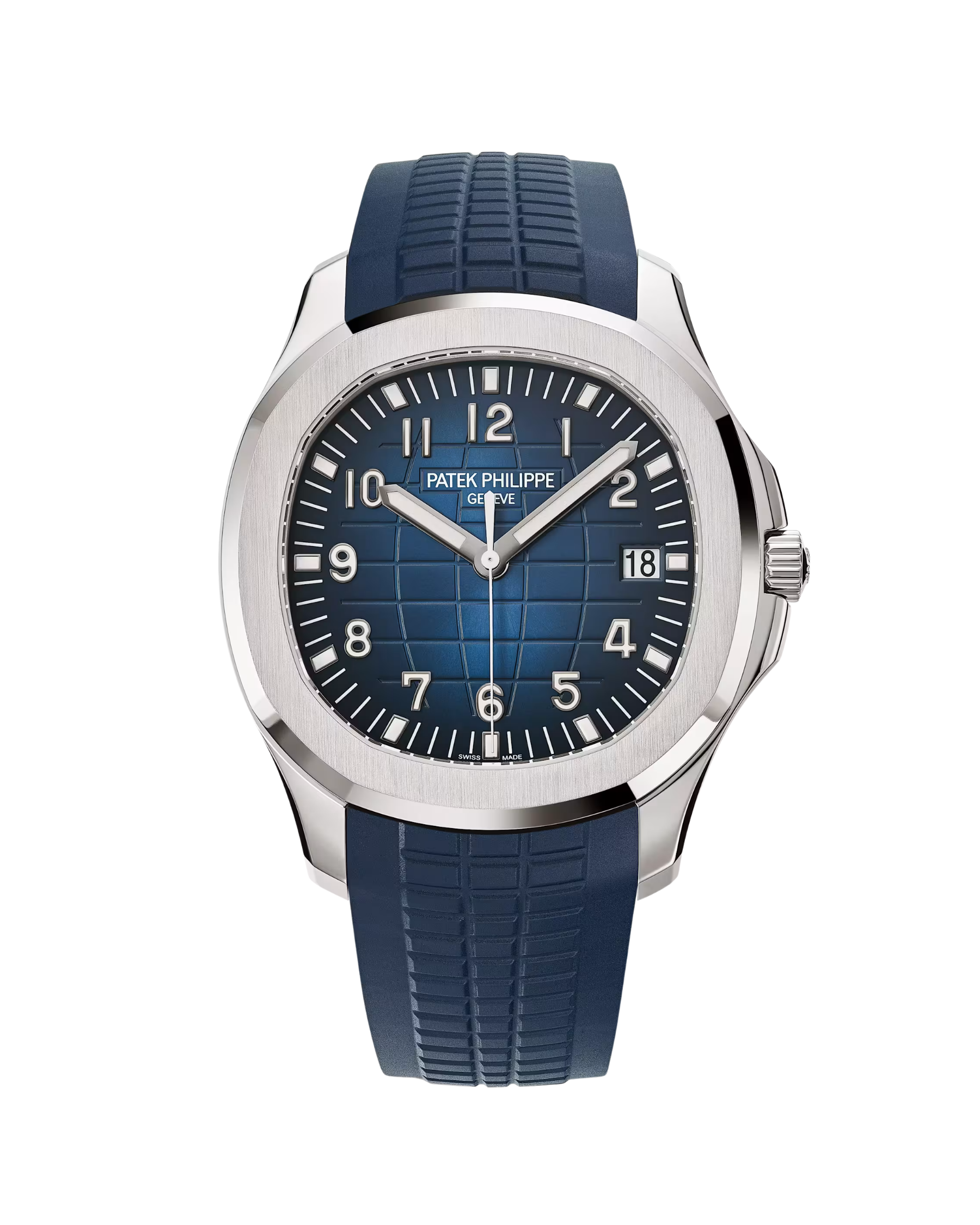 Aquanaut "Jumbo" White Gold Blue Dial 5168G-001
