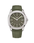 Aquanaut "Jumbo" White Gold Khaki Green Dial 5168G-010