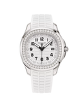 Aquanaut Luce Stainless Steel Diamond Bezel Matte White Dial 5267/200A-010