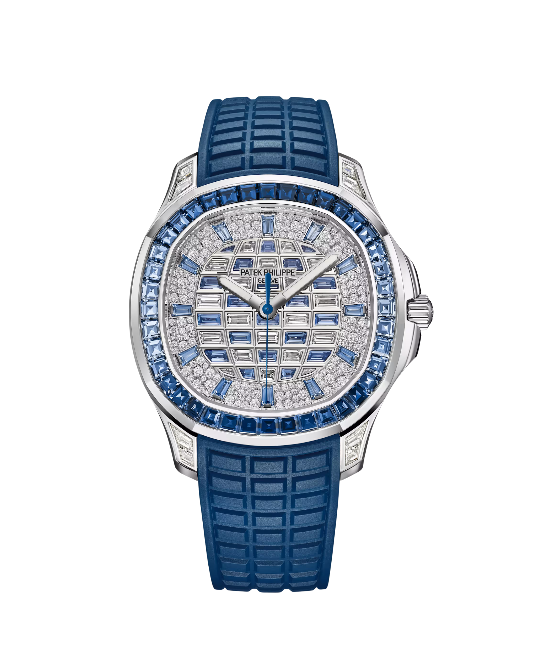 Aquanaut Luce Haute Joaillerie White Gold Diamond & Sapphire 5268/461G-001