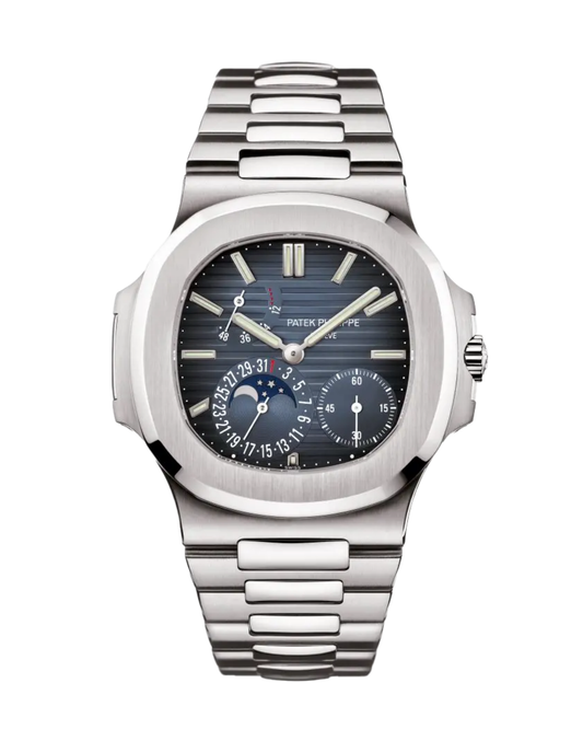 Nautilus Stainless Steel Blue Dial 5712/1A-001