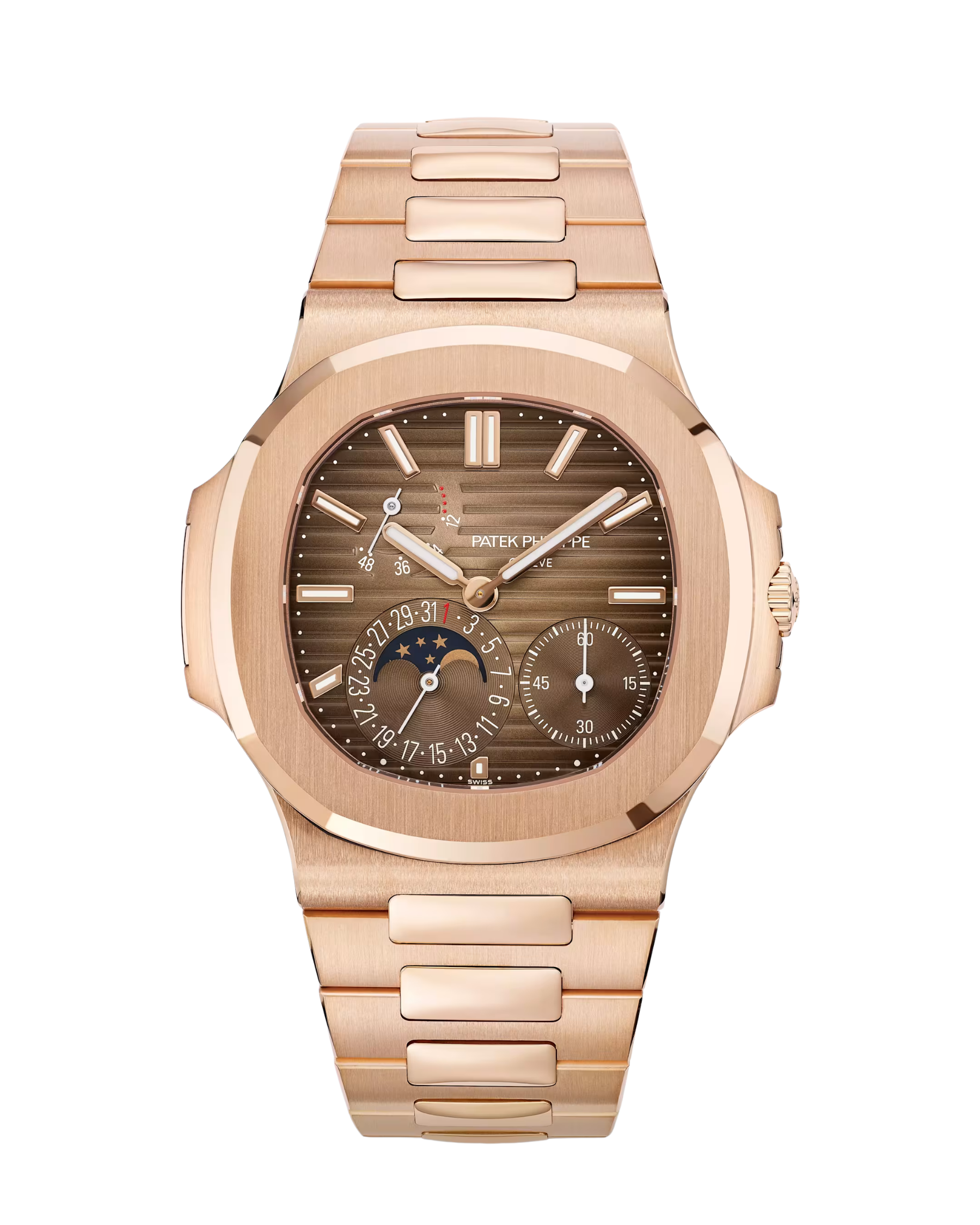 Nautilus Rose Gold Brown Dial 5712/1R-001