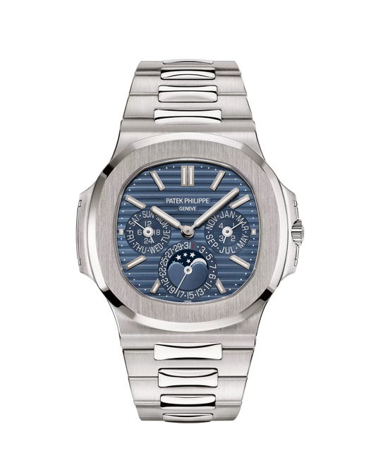 Nautilus Perpetual Calendar White Gold Blue Dial 5740/1G-001