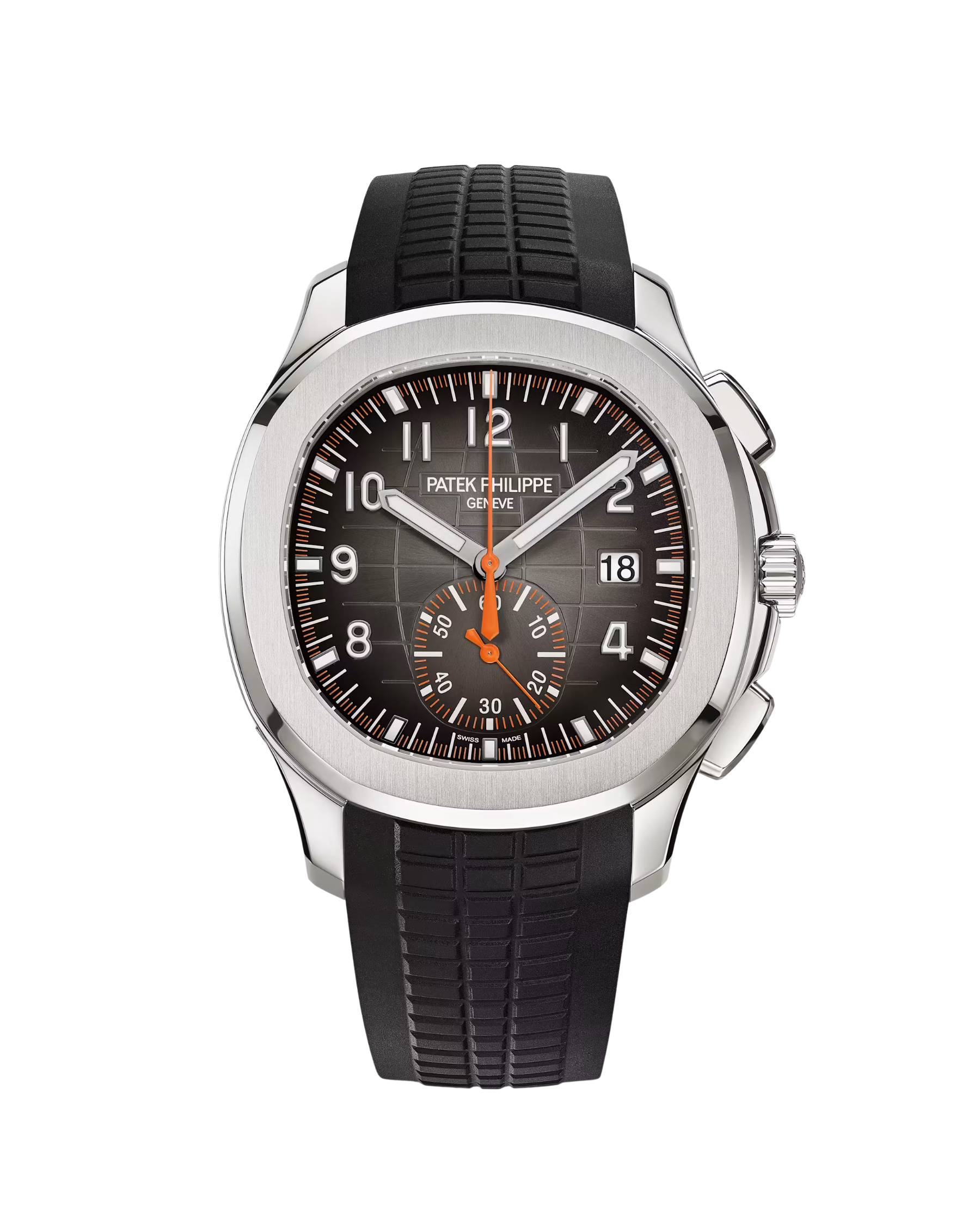 Aquanaut Chronograph Stainless Steel Black Dial 5968A-001