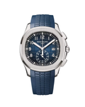 Aquanaut Chronograph White Gold Blue Dial 5968G-001
