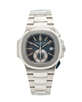 Nautilus Chronograph Stainless Steel Blue Dial 5980/1A-001