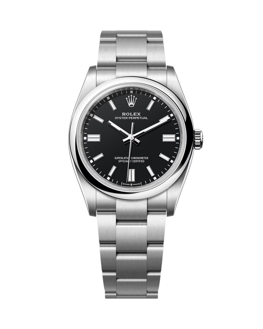 Rolex Oyster Perpetual Black 36mm 126000
