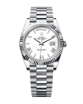 Day-Date Platinum 40mm White Roman 228236
