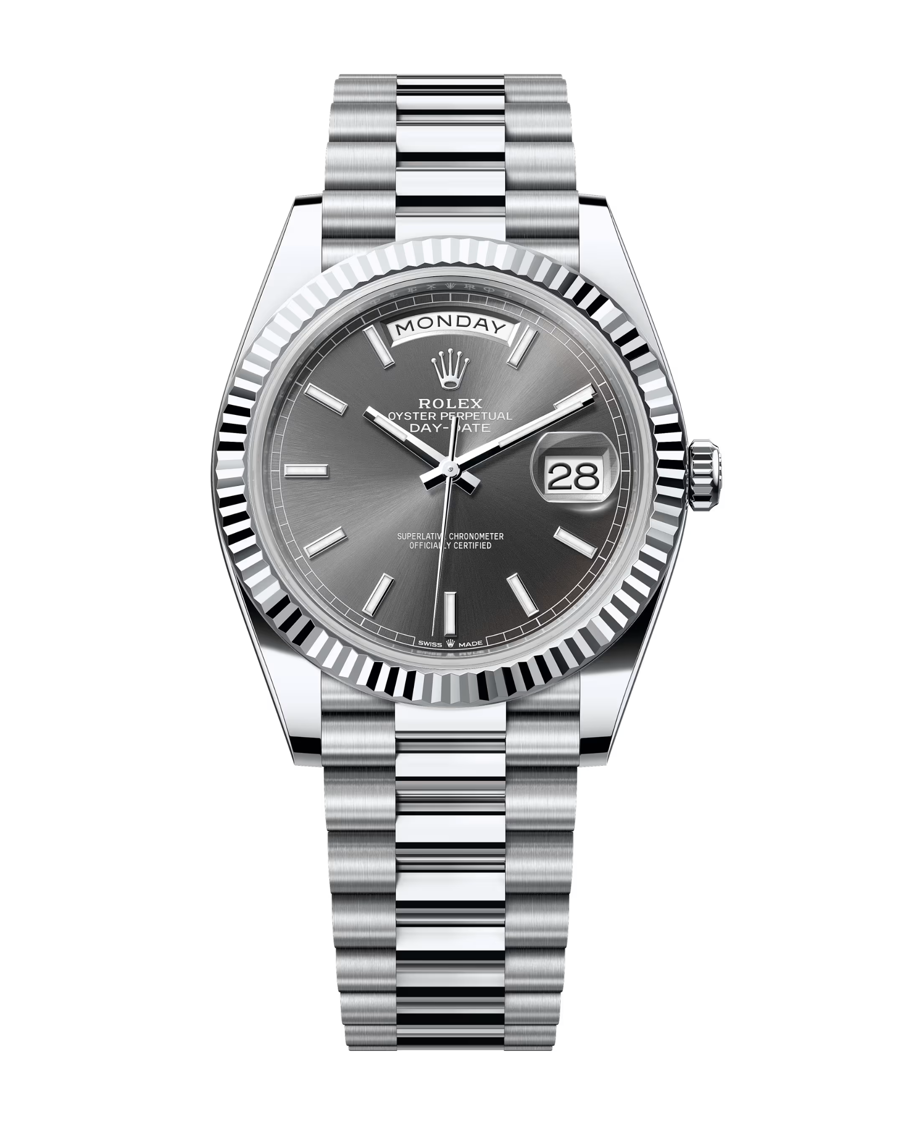 Day-Date Platinum 40mm Slate 228236