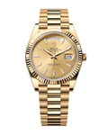 Day-Date Yellow Gold 40mm Champagne Index 228238