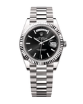 Day-Date White Gold 40mm Bright Black 228239