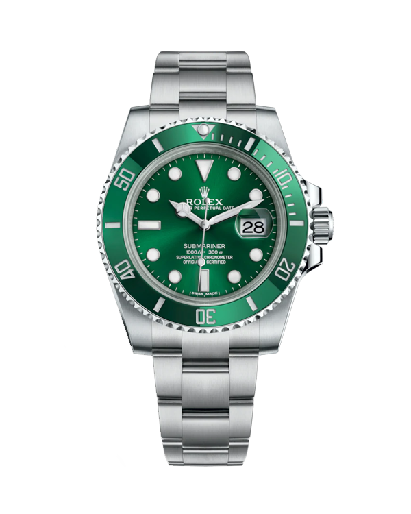 Rolex Submariner Hulk 116610LV Mint Condition for $26,975 for