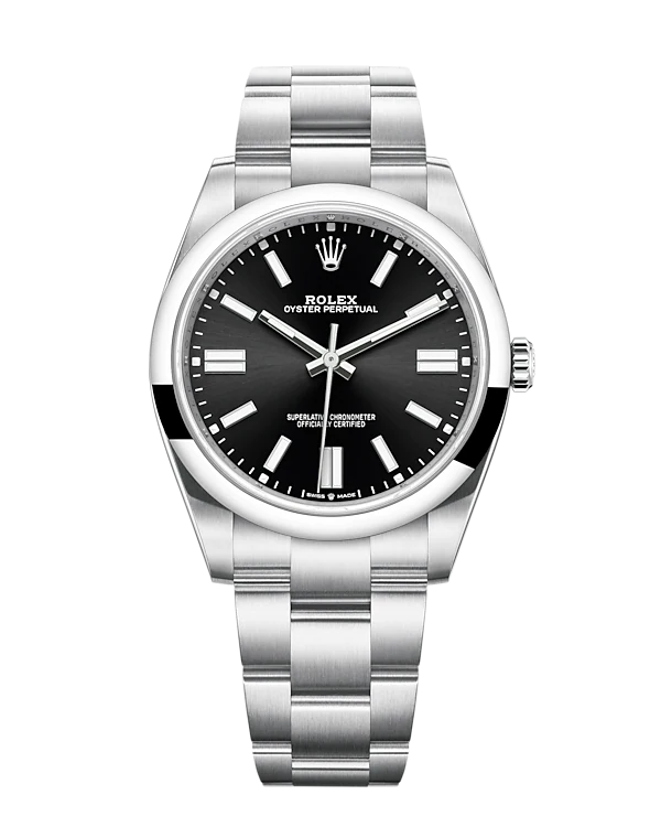 Rolex Oyster Perpetual Black 41mm 124300