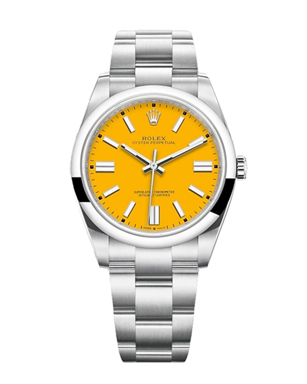 Rolex Oyster Perpetual Yellow 41mm 124300