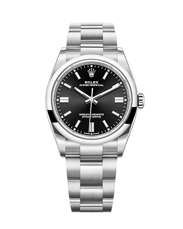 Rolex Oyster Perpetual Black 36mm 126000