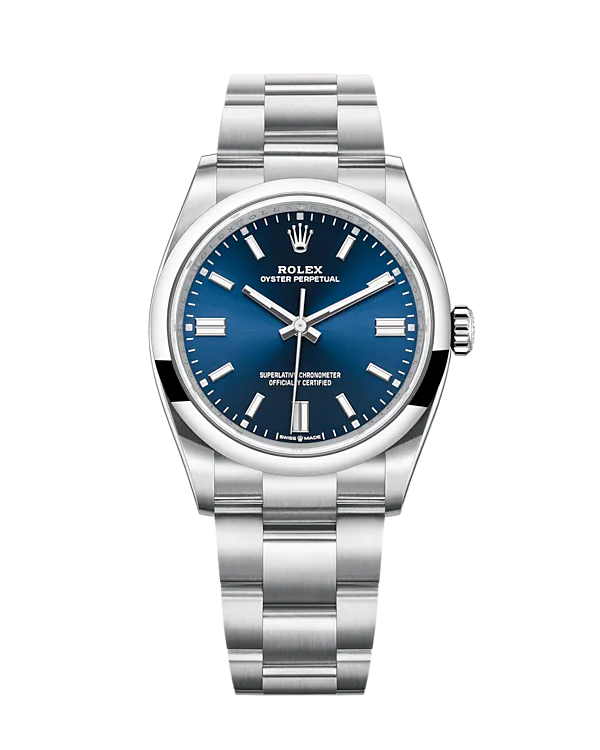 Rolex Oyster Perpetual Blue 36mm 126000