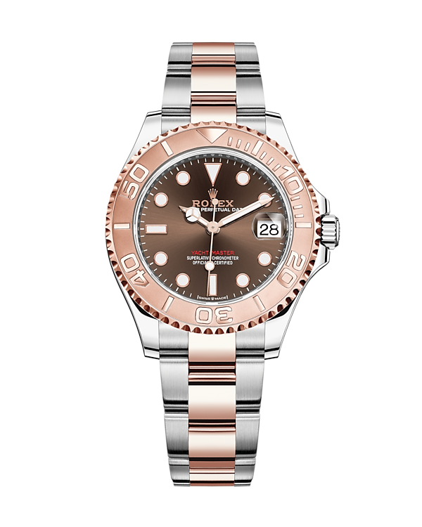 Rolex Yacht-Master Chocolate Dial Oystersteel/Everose Gold 37mm 268621