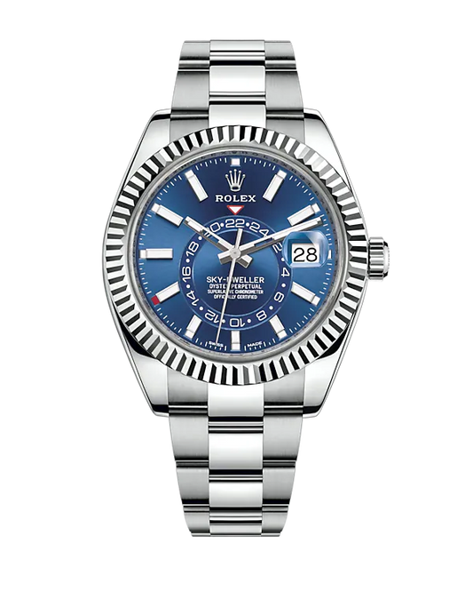 Rolex Sky-Dweller Blue Dial Oystersteel/White Gold Oyster 42mm 326934