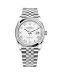 Datejust 36 Stainless Steel Jubilee White Roman 126200