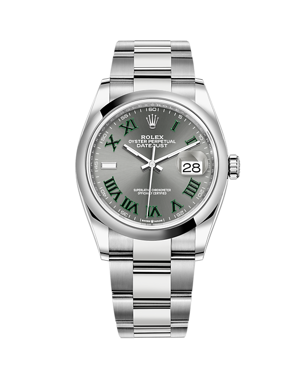 Datejust 36 Stainless Steel Oyster Wimbledon 126200