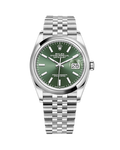 Datejust 36 Stainless Steel Jubilee Mint Green 126200