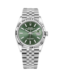 Datejust 36 White Gold & Stainless Jubilee Mint Green 126234