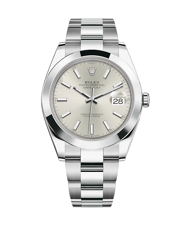 Datejust 41 Stainless Steel Oyster Slate 126300
