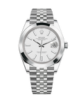 Datejust 41 Stainless Steel Jubilee White Stick 126300