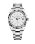 Datejust 41 Stainless Steel Oyster White Stick 126334