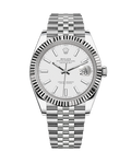 Datejust 41 Stainless Steel Jubilee White Stick 126334