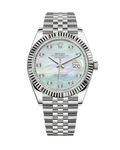 Datejust 41 Stainless Steel Jubilee Bright Blue Roman 126334