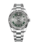 Datejust 41 Stainless Steel Oyster Slate Wimbledon 126334