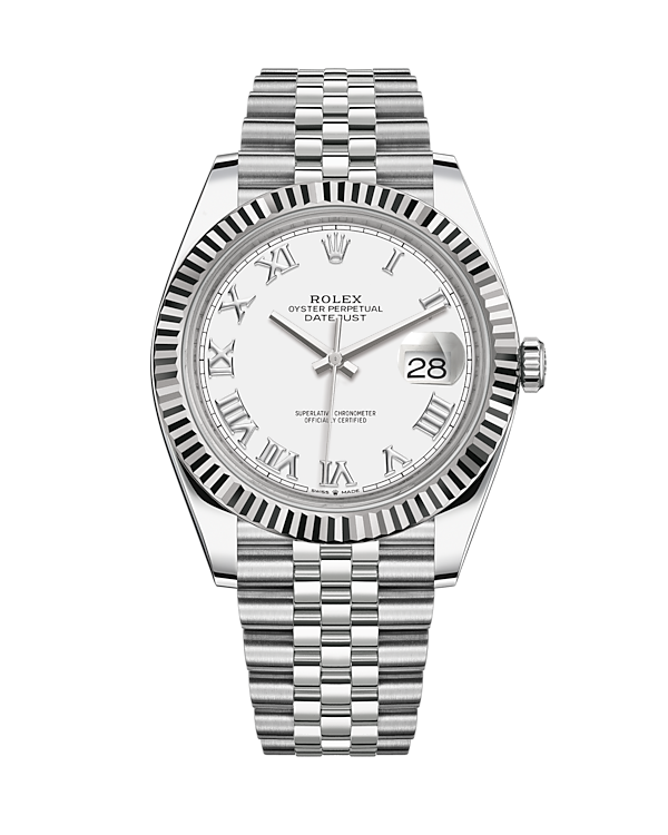 Datejust 41 Stainless Steel Jubilee Green Ombré 126334