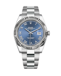 Datejust 41 Stainless Steel Oyster White Roman 126334