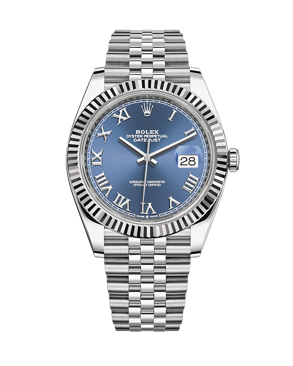 Datejust 41 Stainless Steel Jubilee White Roman 126334