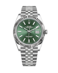 Datejust 41 Stainless Steel Jubilee Mint Green 126334